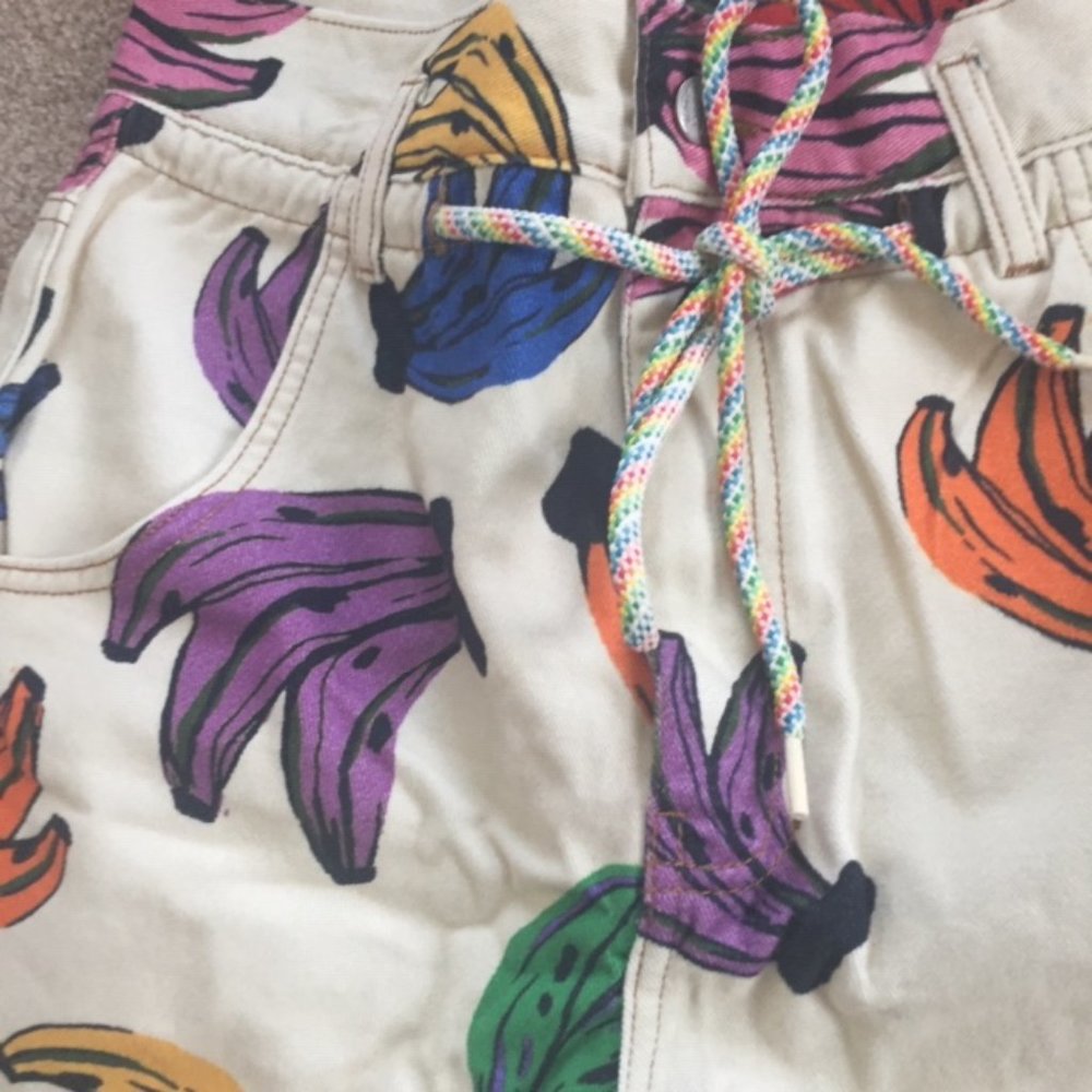 Farm Rio Banana Confetti Shorts - Picture 6 of 9